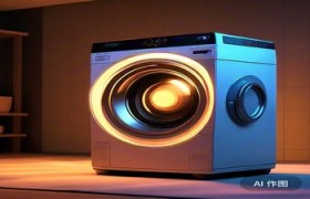 共享洗衣机显示门盖打开